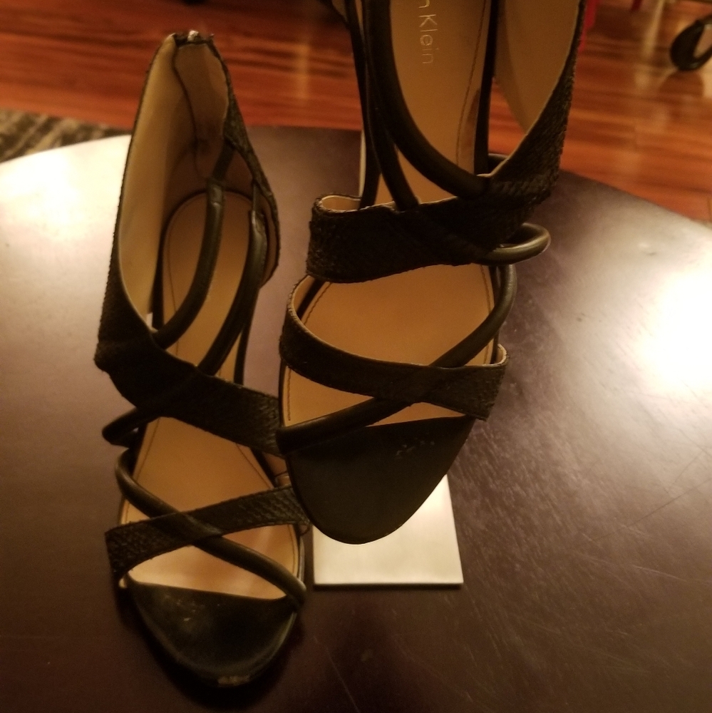 Calvin Klein Black Sandals